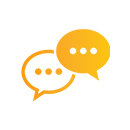 メッセージのやり取り イラスト